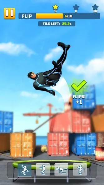 Flip Bounce  [МОД Бесконечные монеты] Screenshot 2