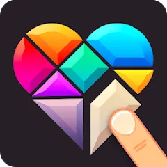 Скачать взломанную Polygrams - Tangram Puzzles (Полиграммы)  [МОД Меню] - последняя версия apk на Андроид