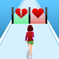 Скачать взлом Girl Run 3D - Fun Running Game (девушка бежит)  [МОД Все открыто] - полная версия apk на Андроид