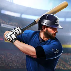 Скачать взломанную Baseball: Home Run Sports Game (Бейсбол)  [МОД Бесконечные монеты] - стабильная версия apk на Андроид