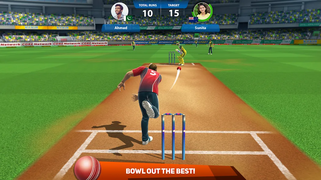 Cricket League (Крикет Лига)  [МОД Много денег] Screenshot 3