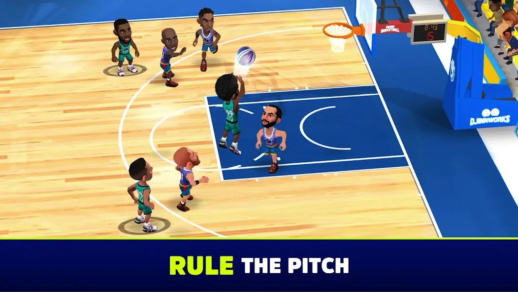 Mini Basketball (Мини баскетбол)  [МОД Все открыто] Screenshot 2