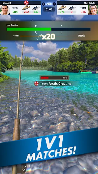 Ultimate Fishing! Fish Game  [МОД Меню] Screenshot 2