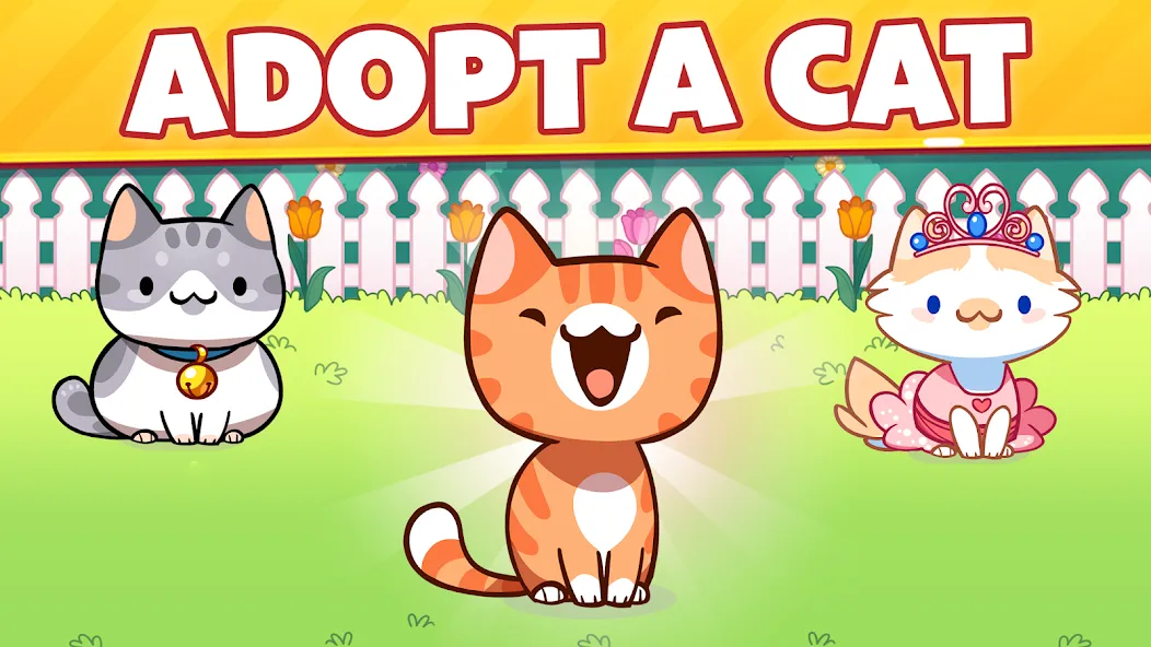 Cat Game - The Cats Collector!  [МОД Все открыто] Screenshot 1