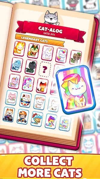 Cat Game - The Cats Collector!  [МОД Все открыто] Screenshot 4