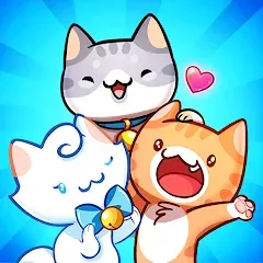 Взломанная Cat Game - The Cats Collector!  [МОД Все открыто] - полная версия apk на Андроид