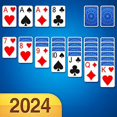 Скачать взломанную Solitaire Card Game (Солитер карточная игра)  [МОД Unlimited Money] - стабильная версия apk на Андроид