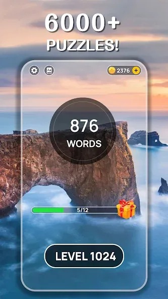 Word Scenery: Crossword (Ворд Трип)  [МОД Бесконечные монеты] Screenshot 4