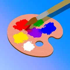 Взломанная Mix & Paint  [МОД Все открыто] - стабильная версия apk на Андроид