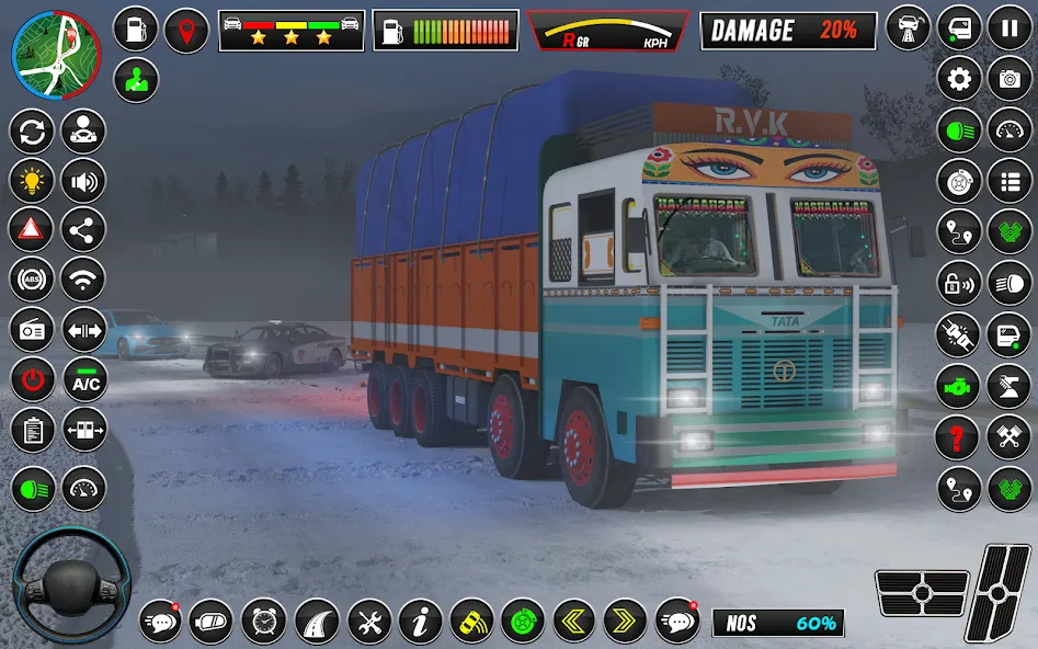 Indian Truck Game 3d Truck sim (Трак Геймс Драйвинг Симулятор)  [МОД Menu] Screenshot 1