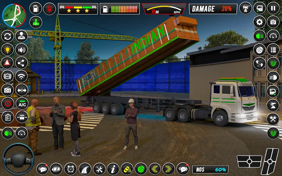 Indian Truck Game 3d Truck sim (Трак Геймс Драйвинг Симулятор)  [МОД Menu] Screenshot 5