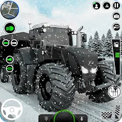 Взломанная Indian Tractor Games Simulator  [МОД Много монет] - стабильная версия apk на Андроид