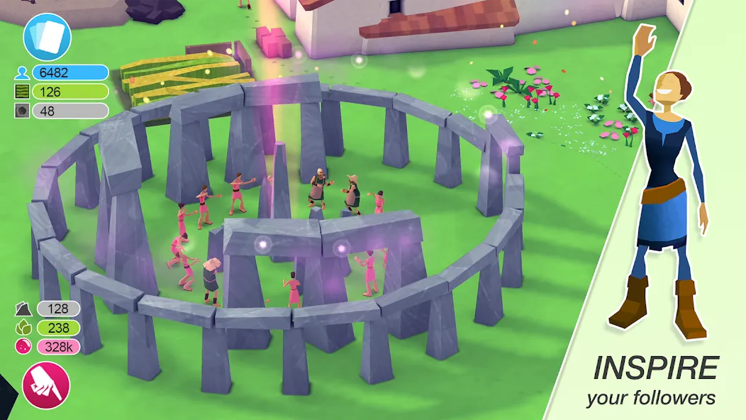 Godus (Годус)  [МОД Mega Pack] Screenshot 3