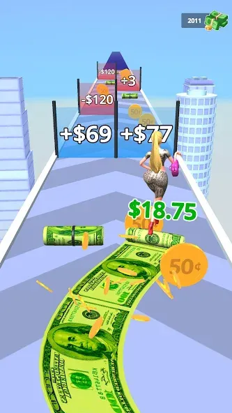 Money Roller (Мани Роллер)  [МОД Бесконечные монеты] Screenshot 2