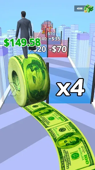 Money Roller (Мани Роллер)  [МОД Бесконечные монеты] Screenshot 5