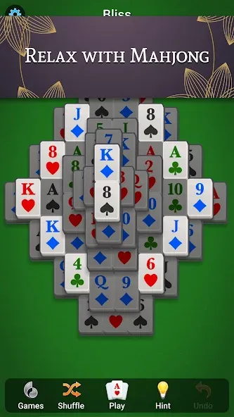 Mahjong Solitaire  [МОД Unlimited Money] Screenshot 1