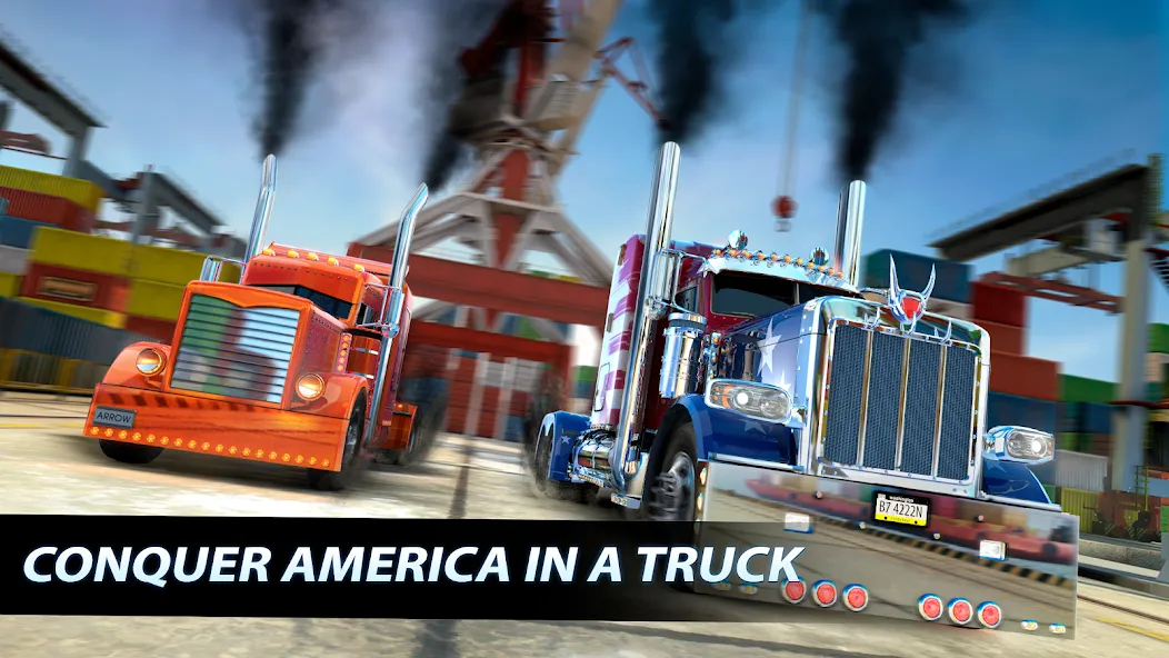 Big Rig Racing: Drag racing (Биг Риг Рейсинг)  [МОД Unlimited Money] Screenshot 5