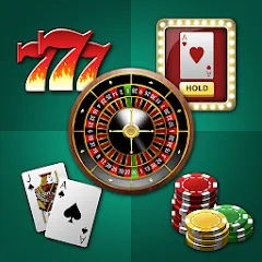 Взломанная World Casino King  [МОД Unlocked] - полная версия apk на Андроид