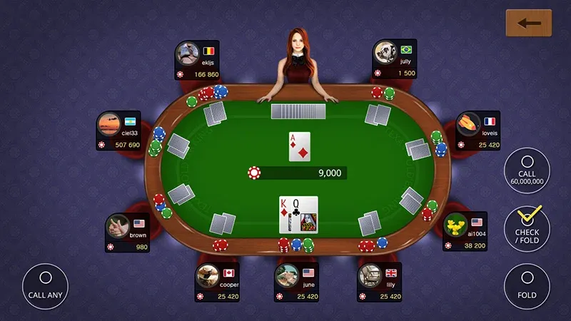 Texas holdem poker king  [МОД Unlimited Money] Screenshot 3