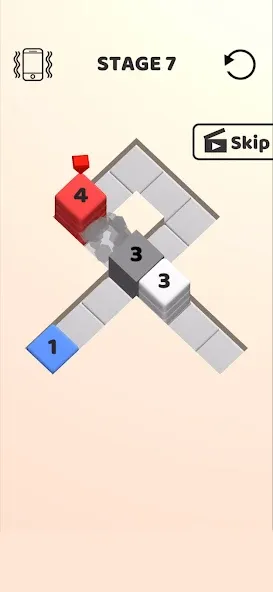 Stack Cube!  [МОД Бесконечные деньги] Screenshot 2