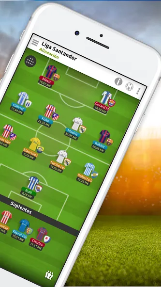 futmondo - soccer manager (футмондо)  [МОД Unlocked] Screenshot 2