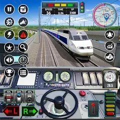 Взлом City Train Game 3d Train games  [МОД Unlocked] - стабильная версия apk на Андроид