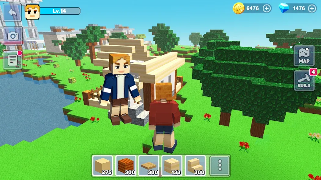 MiniCraft: Blocky Craft 2024 (МиниКрафт)  [МОД Mega Pack] Screenshot 2