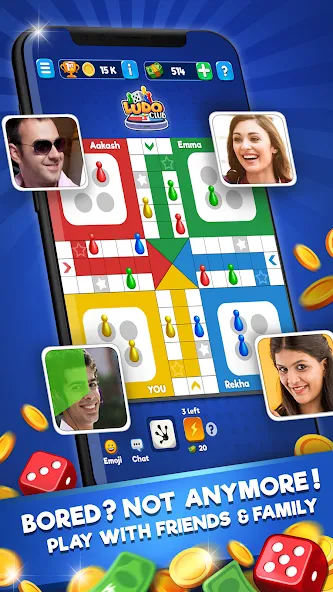 Ludo Club - Fun Dice Game (Лудо Клуб)  [МОД Бесконечные деньги] Screenshot 2