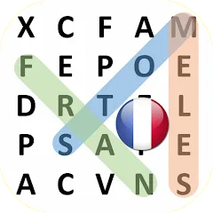 Взломанная Mots Mêlés Français  [МОД Все открыто] - последняя версия apk на Андроид