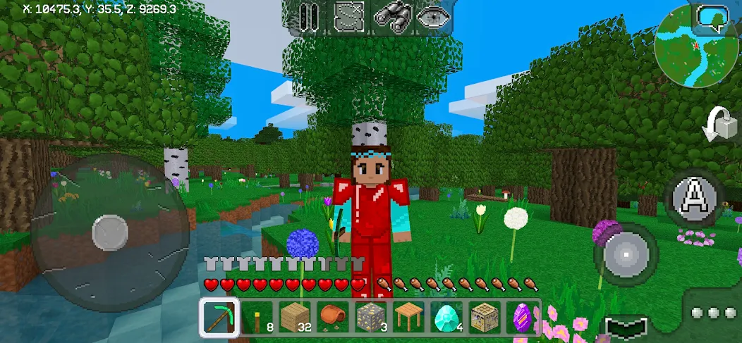 MultiCraft — Build and Mine!  [МОД Меню] Screenshot 2