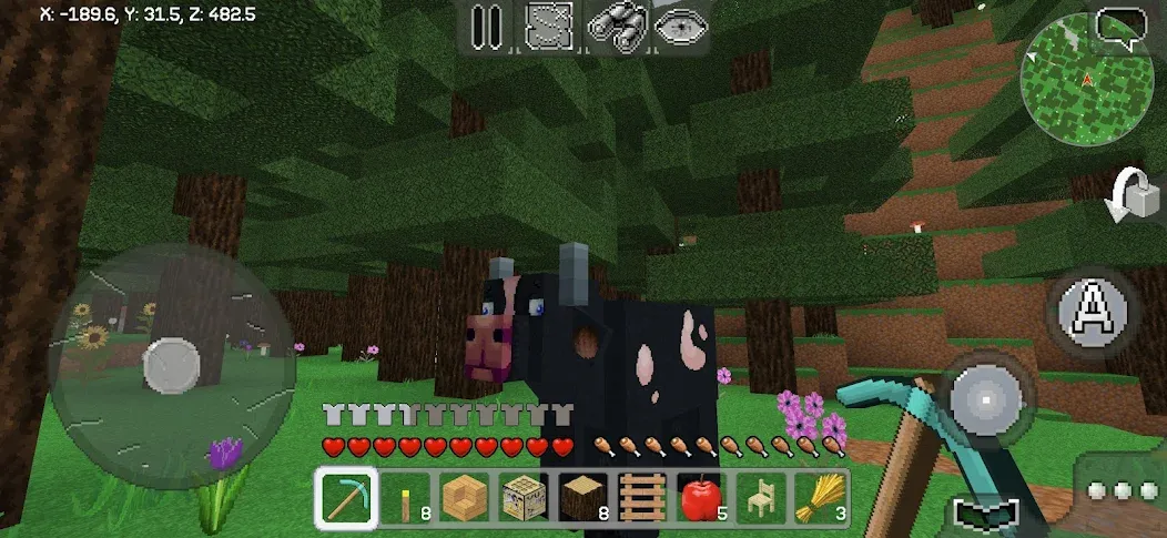 MultiCraft — Build and Mine!  [МОД Меню] Screenshot 3