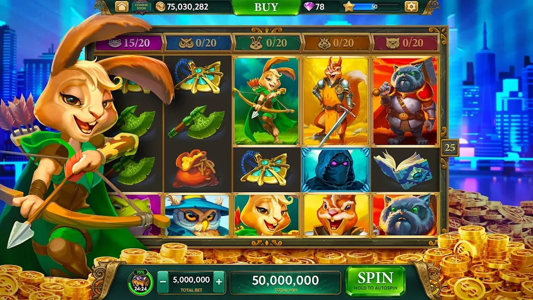 ARK Casino - Vegas Slots Game (АРК Казино)  [МОД Много монет] Screenshot 2