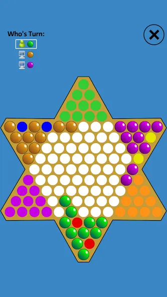 Chinese Checkers Touch (Китайские шашки Тач)  [МОД Unlimited Money] Screenshot 2