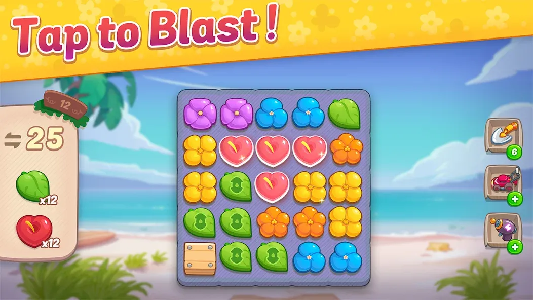 Ohana Island: Blast & Build (Охана Айленд)  [МОД Много денег] Screenshot 5