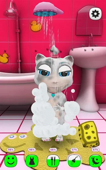 My Talking Kitty Cat  [МОД Menu] Screenshot 2