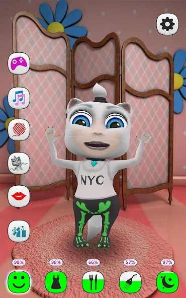 My Talking Kitty Cat  [МОД Menu] Screenshot 5