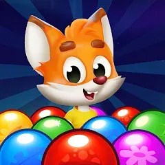 Скачать взлом Bubble Friends Bubble Shooter  [МОД Много денег] - полная версия apk на Андроид