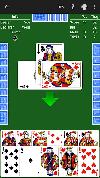 Pinochle - Expert AI (Пиночле)  [МОД Бесконечные монеты] Screenshot 1