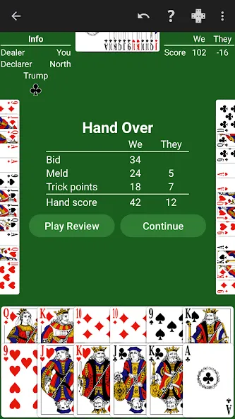 Pinochle - Expert AI (Пиночле)  [МОД Бесконечные монеты] Screenshot 3