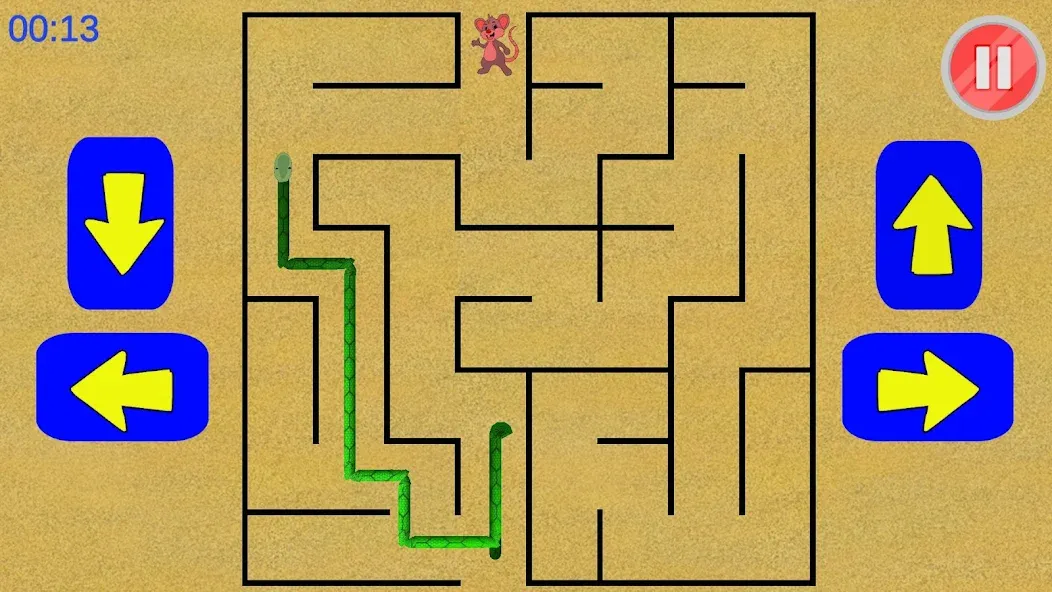 Snake Maze game (Змеиная лабиринтная игра)  [МОД Много денег] Screenshot 4