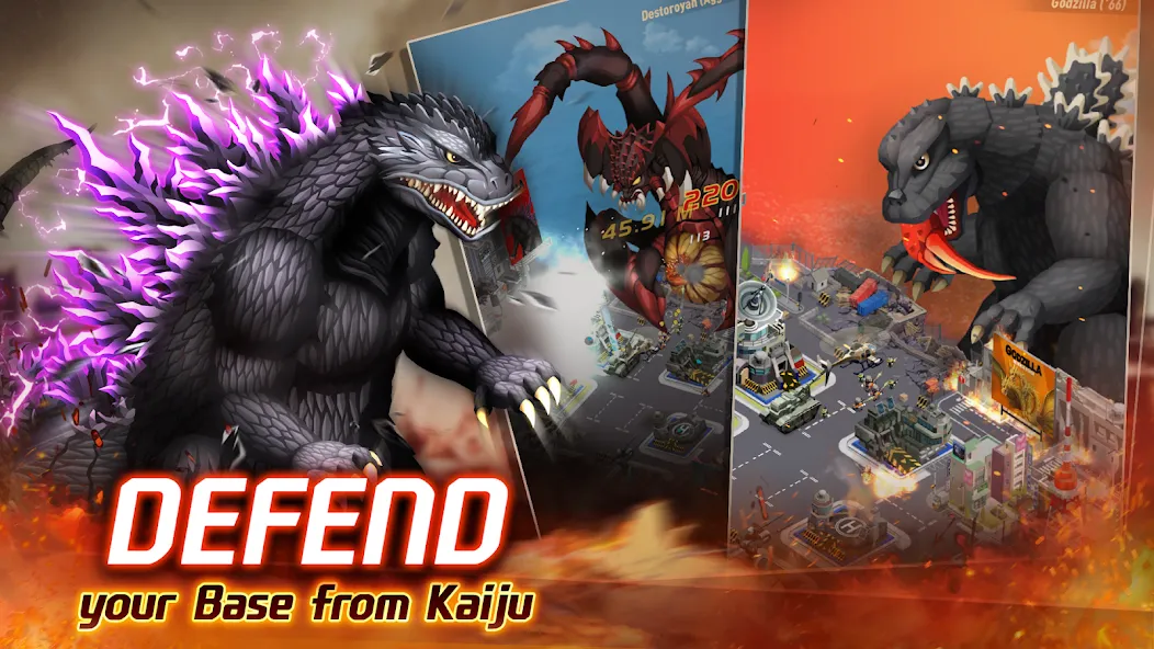 Godzilla Defense Force (Годзилла Дефенс Форс)  [МОД Unlocked] Screenshot 1