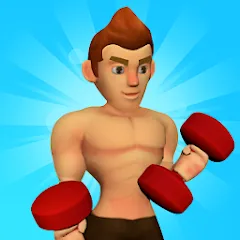 Взлом Muscle Tycoon 3D: MMA Boxing (Масл Тайкун 3D)  [МОД Unlocked] - последняя версия apk на Андроид