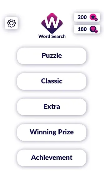 Word Search Puzzle (Уорд Срч Пазл)  [МОД Бесконечные деньги] Screenshot 2