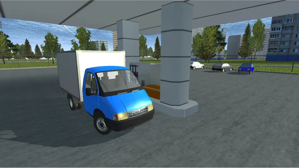 Russian Light Truck Simulator (Русский Симулятор Легкого Грузовика)  [МОД Много монет] Screenshot 4