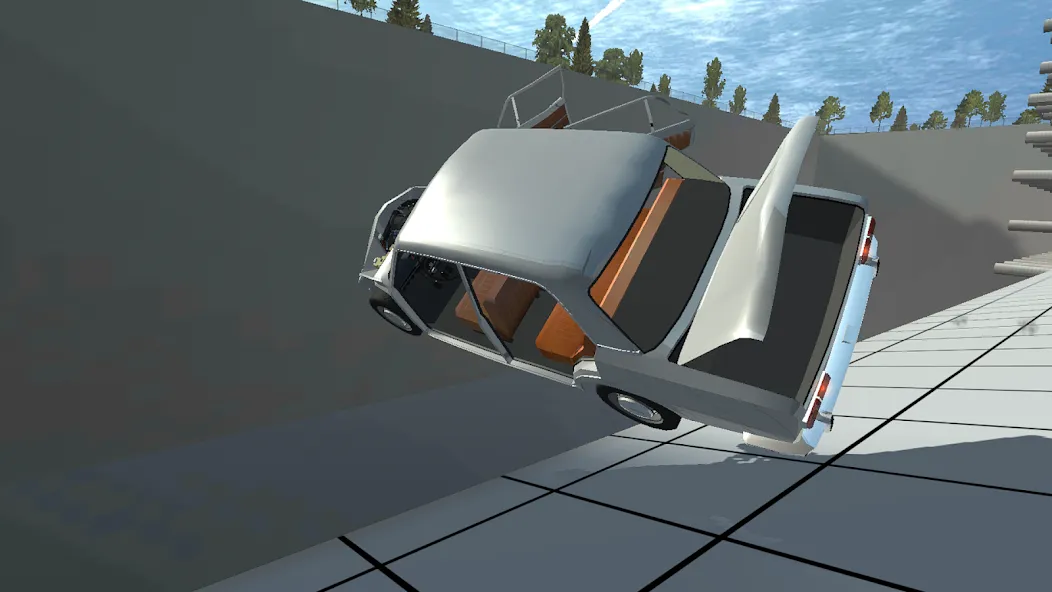 Simple Car Crash Physics Sim (Симулятор физики простого автомобильного столкновения)  [МОД Unlocked] Screenshot 2