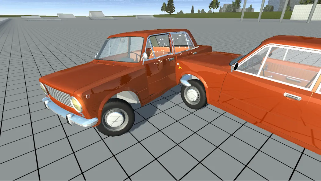 Simple Car Crash Physics Sim (Симулятор физики простого автомобильного столкновения)  [МОД Unlocked] Screenshot 3