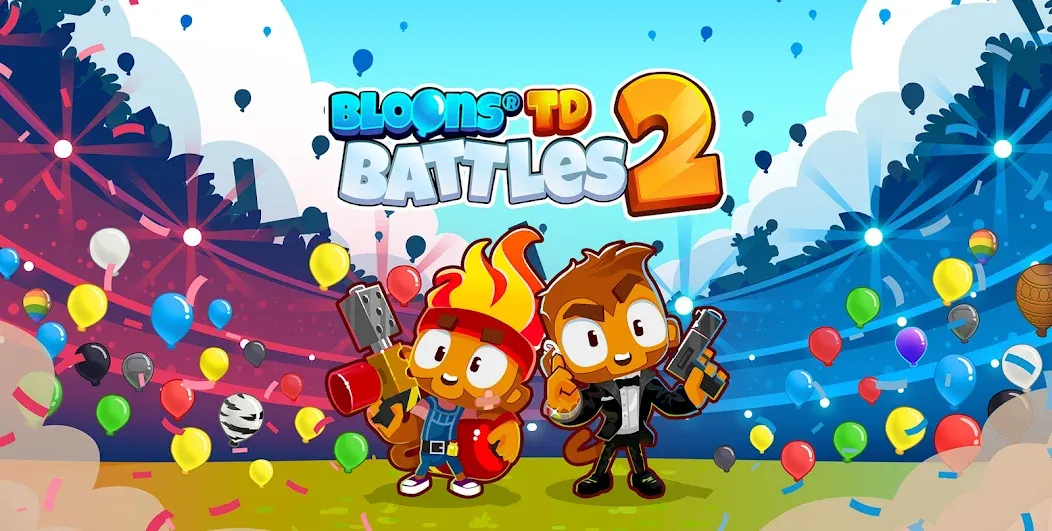 Bloons TD Battles 2 (Блунс ТД Батлс 2)  [МОД Unlocked] Screenshot 1