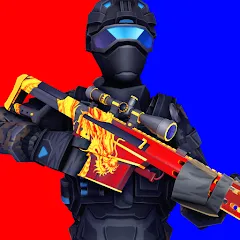 Взлом POLYWAR: 3D FPS online shooter (ПОЛИВАР)  [МОД Unlocked] - последняя версия apk на Андроид