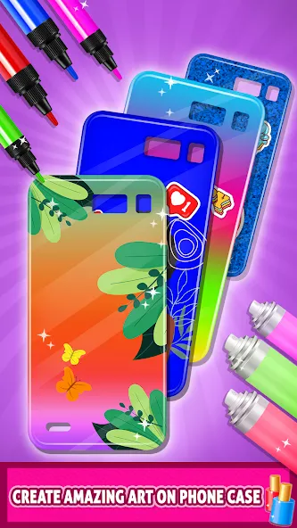 Mobile Phone Case DIY  [МОД Unlimited Money] Screenshot 1