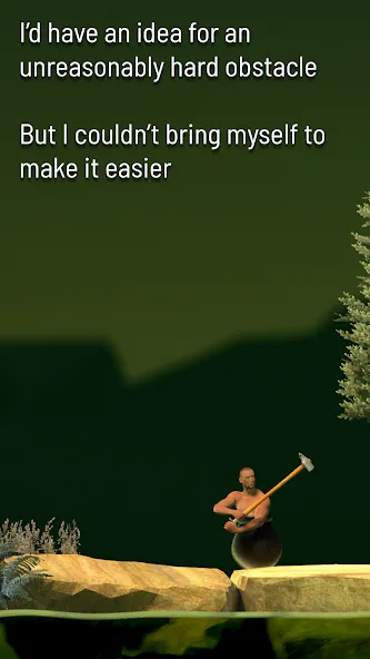 Getting Over It (Геттинговерит)  [МОД Unlocked] Screenshot 2